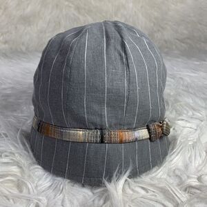 GOORIN BROS Cloche Schoolgirl Cabbie Hat Newsboy Linen Blend Ms Juliet Size XS